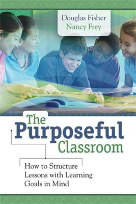 Book banner image for The Purposeful Classroom: How to Structure Lessons with Learning Goals in Mind