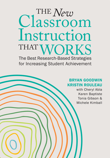 Book banner image for The New Classroom Instruction That Works: The Best Research-Based Strategies for Increasing Student Achievement